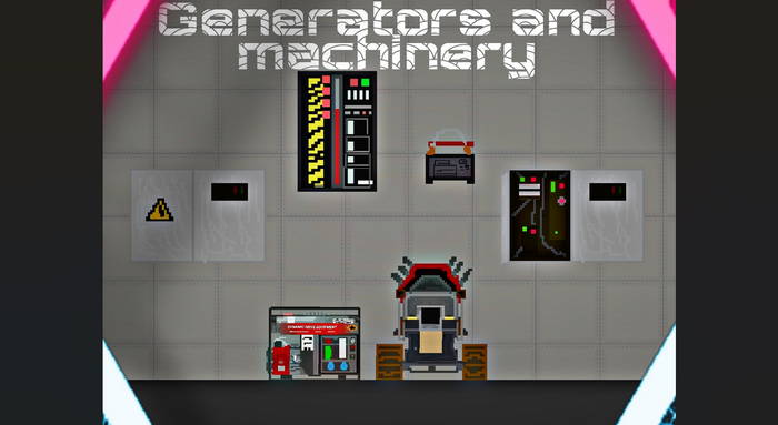 Generators and machinery Melon Playground