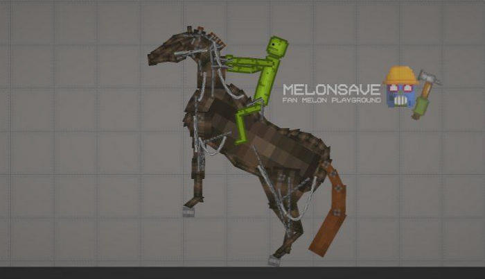 Лошадь Мелон Плейграунд