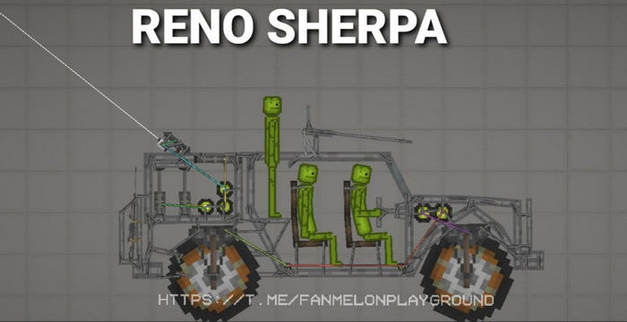 Reno Sherpa в игре Мелон Плейграунд