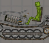 Tractor V3 в игре Мелон Плейграунд