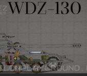 Танк WDZ-130 в игре Мелон Плейграунд