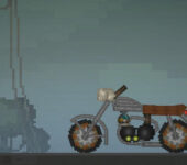 Мотоцикл Ява в игре Мелон Плейграунд
