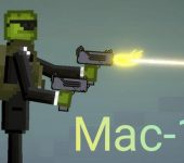 Mac-10 в игре Мелон Плейграунд
