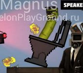 SpeakerMan Titan в игре Мелон Плейграунд