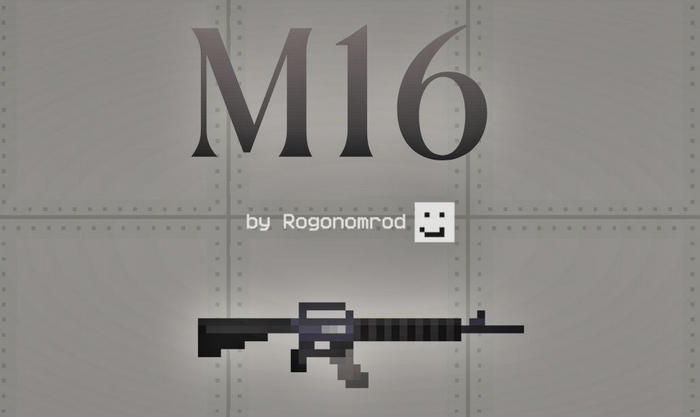 M16 в игре Мелон Плейграунд