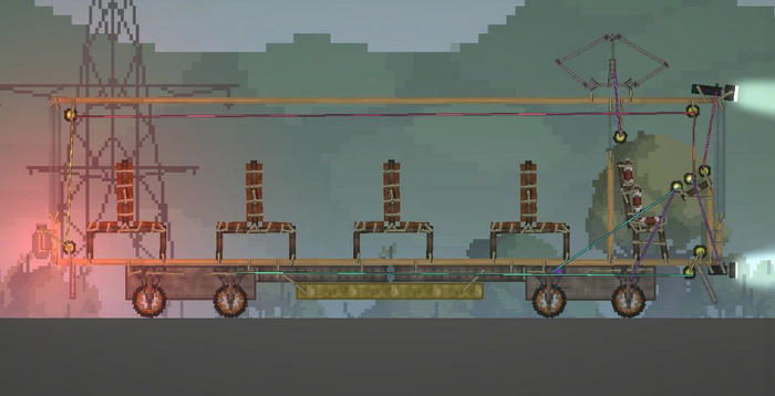 Трамвай «Коломенец» в игре Мелон Плейграунд