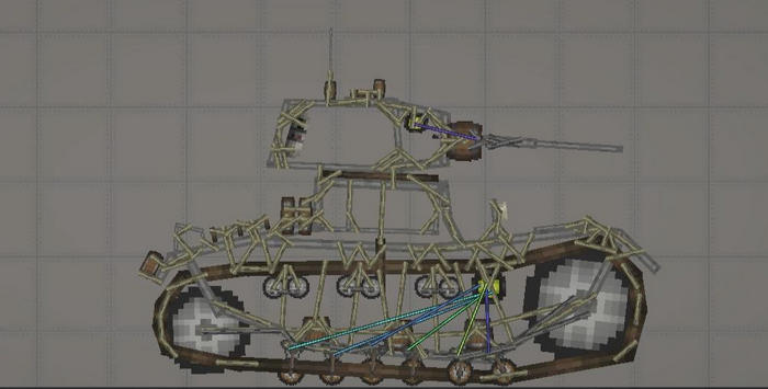 Танкетка T26 в игре Мелон Плейграйнд