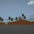 Заброшенный город в игре Мелон Плейграунд