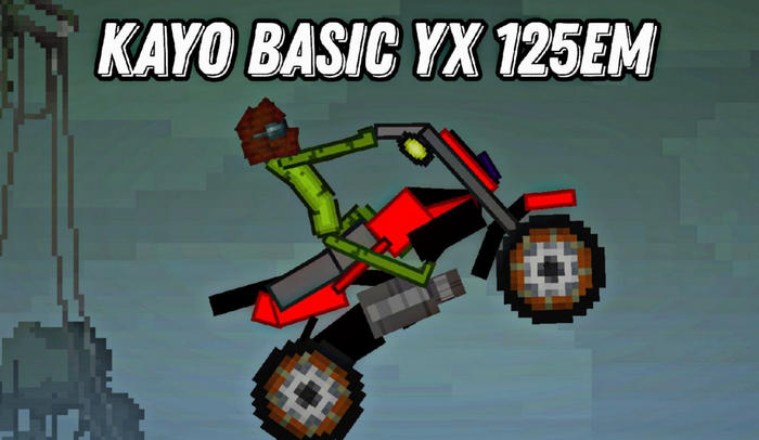 Пит байк Kayo basic yx 125em в игре Мелон Плейграунд
