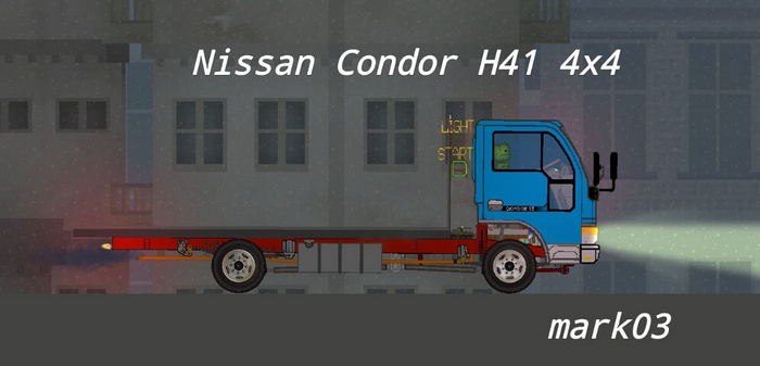 Nissan Condor 4x4 🇯🇵 в игре Мелон Сандбокс