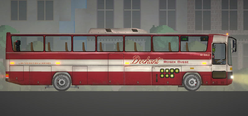 Автобус Mercedes O303-15RHD в игре Мелон Плейграунд