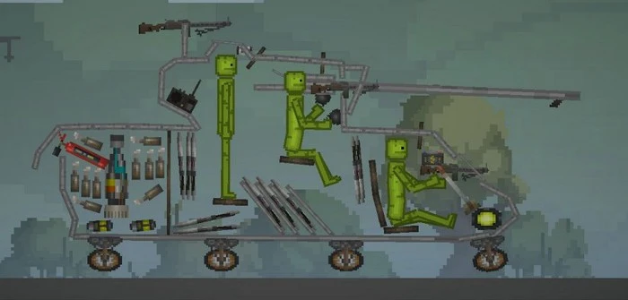 Shurman E9A5 в игре Мелон Плейграунд