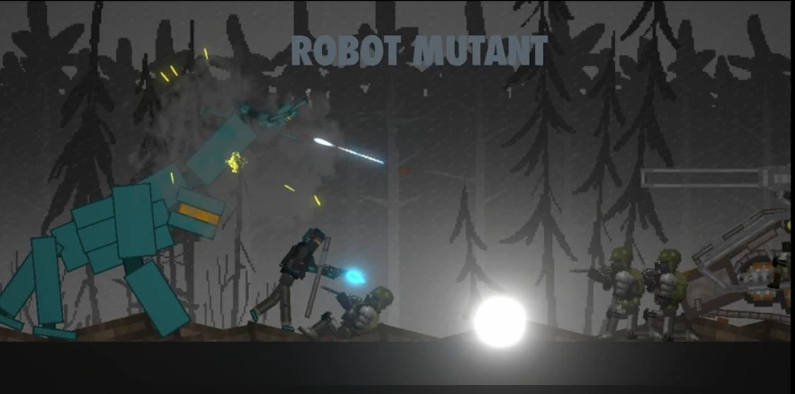 Робот мутант в игре Мелон Плейграунд