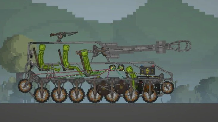 M109G в игре Мелон Плейграунд