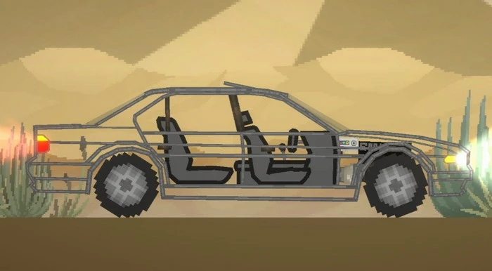 BMW E38 в игре Мелон Плейграунд