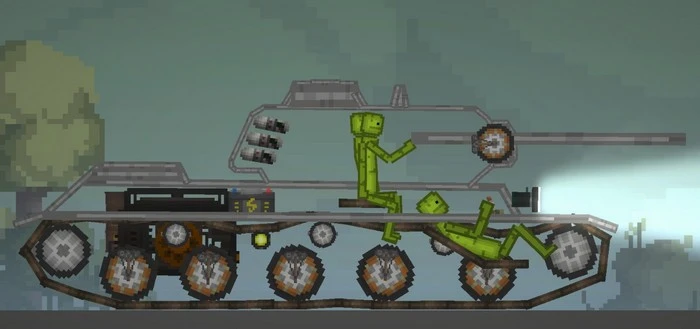 Танк КВ-13 в игре Мелон Плейграунд